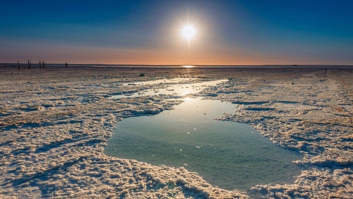 Баскунчак соленое озеро