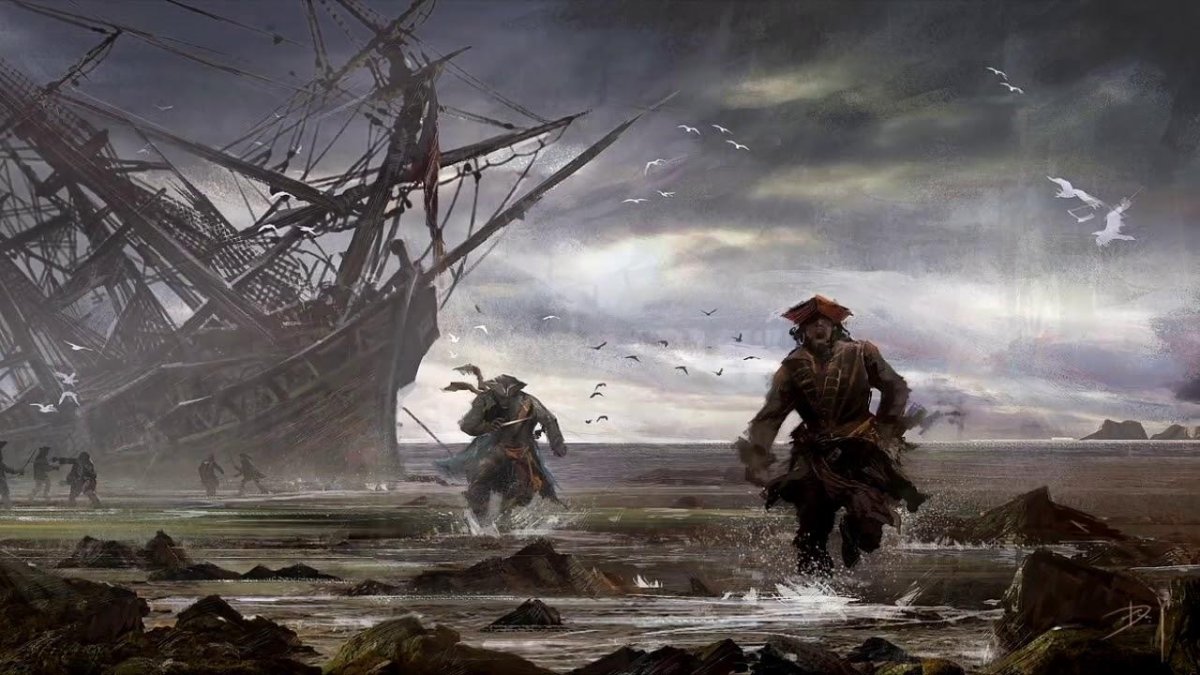 Assassin's Creed 4 Black Flag арт
