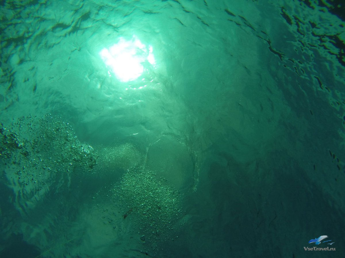 Вода дно