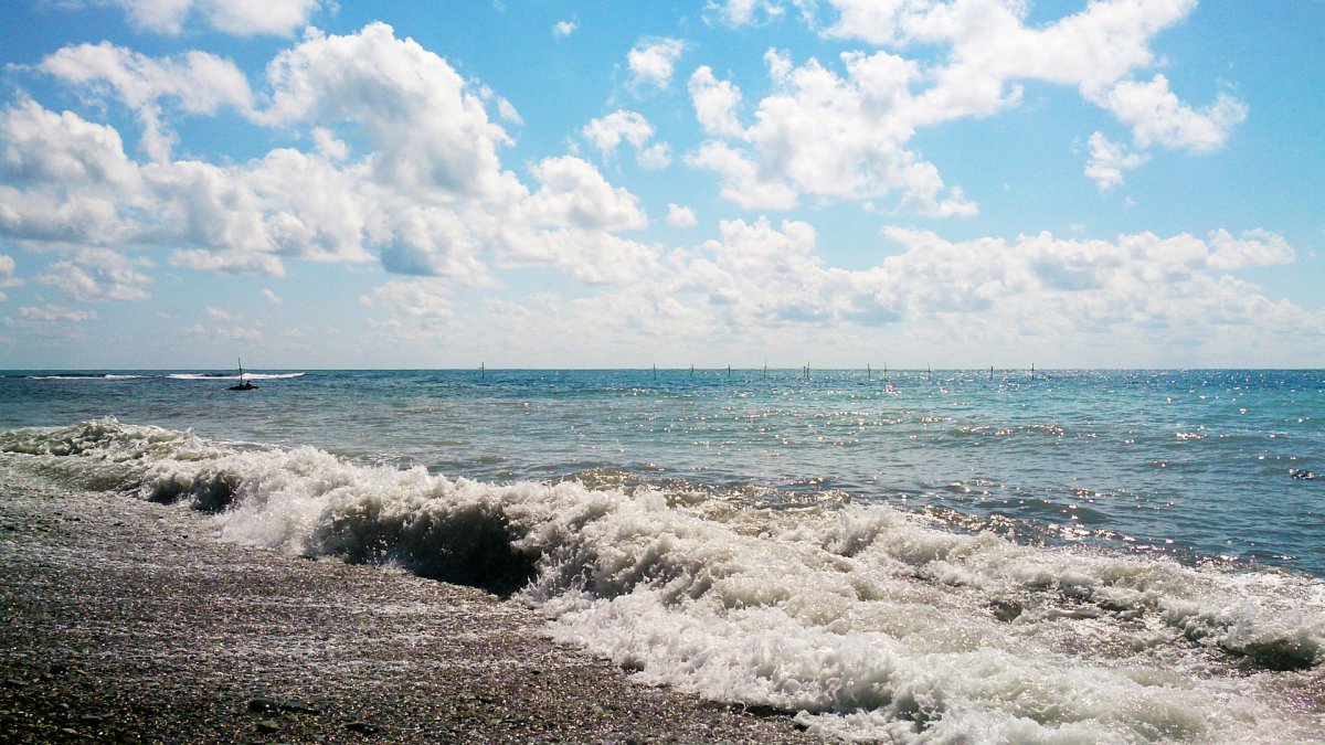 Лазурное чёрное море