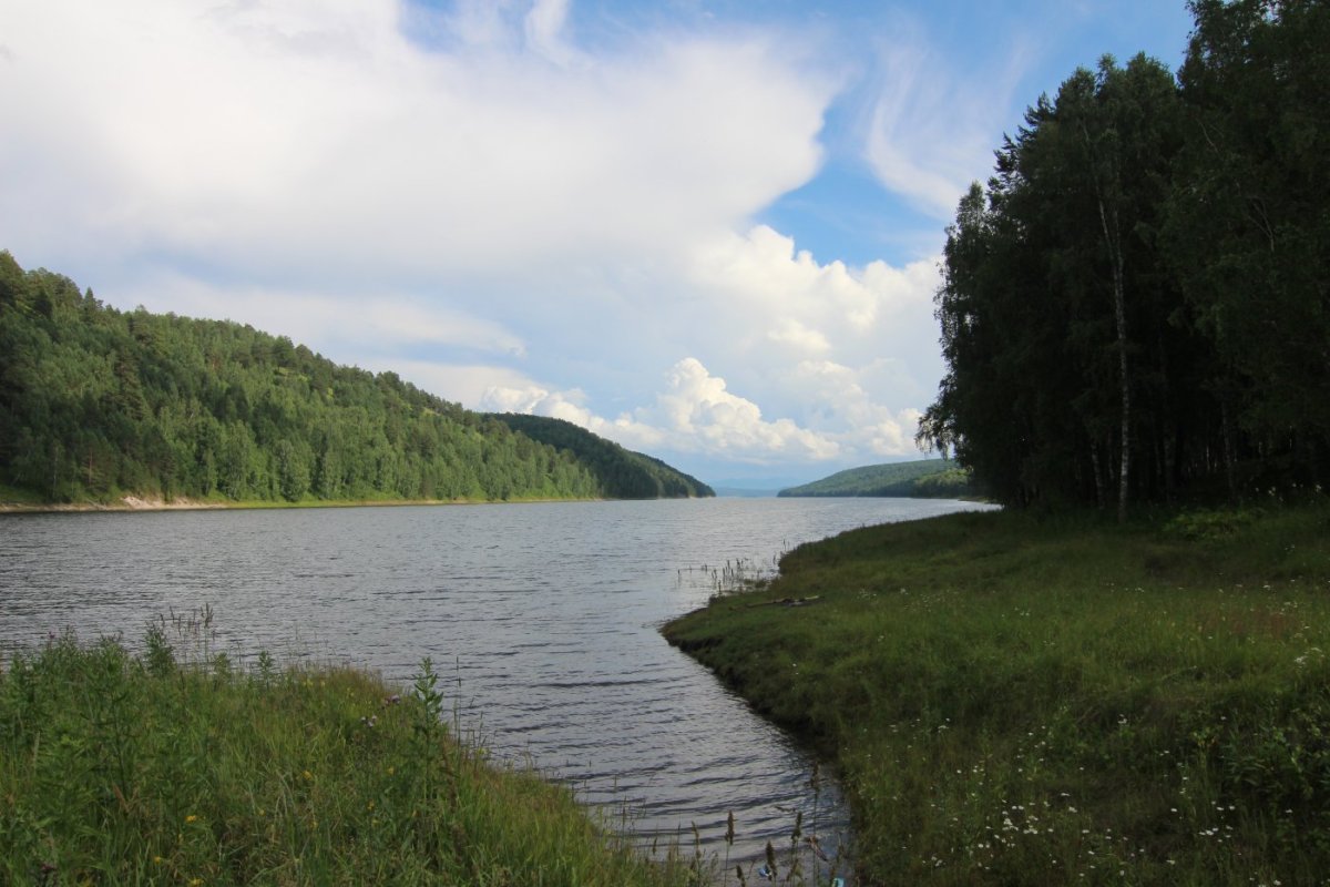 Залив Езагаш Красноярское море