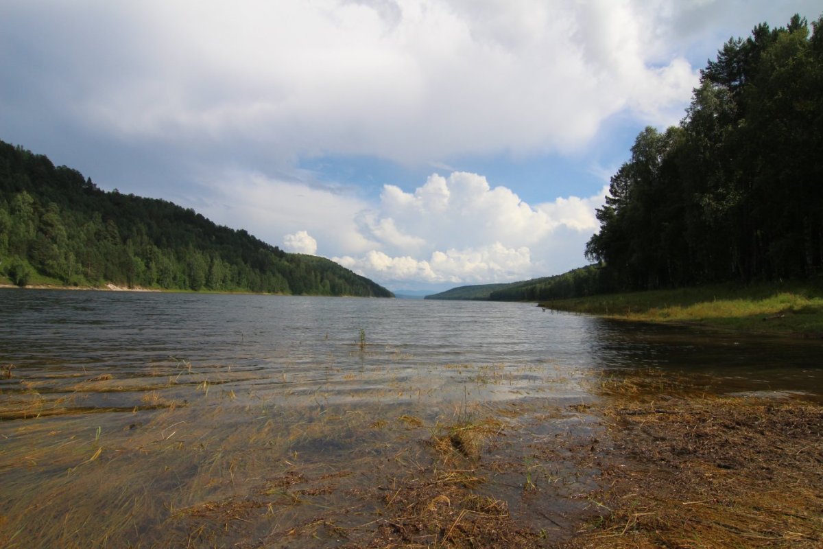 Залив Езагаш Красноярское море