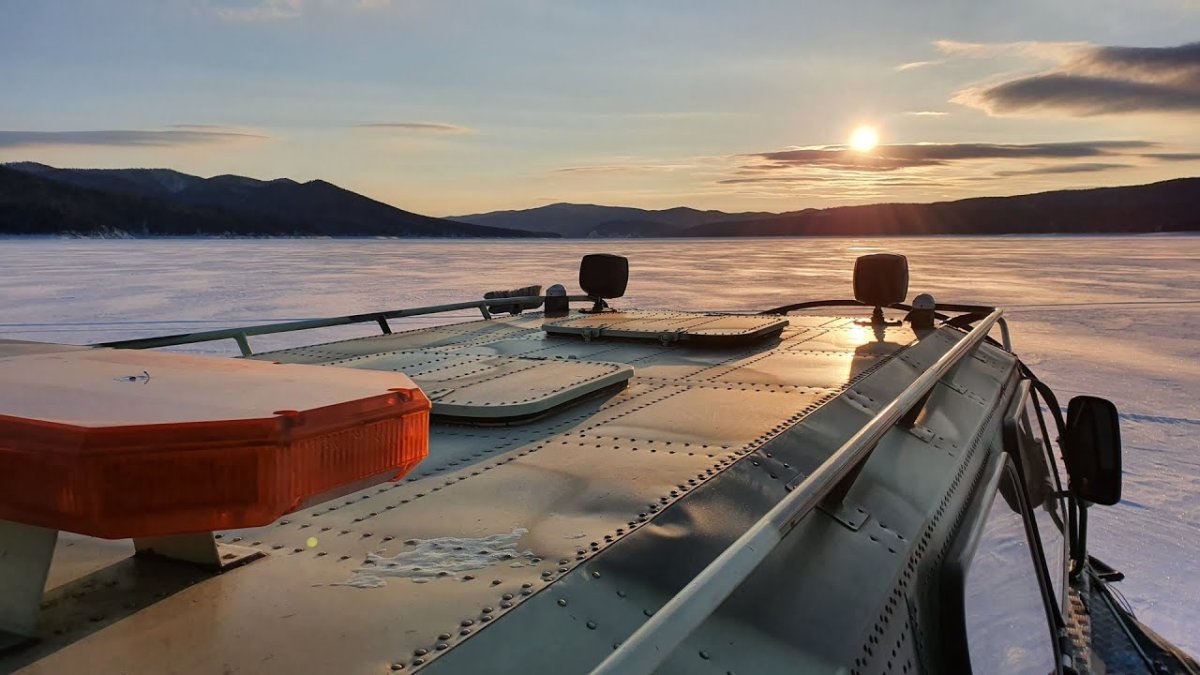 Залив Кулюк Красноярское море