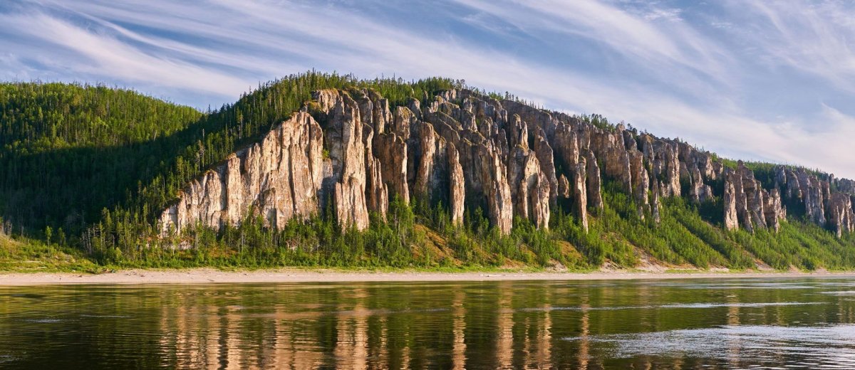 Природа Якутии панорама