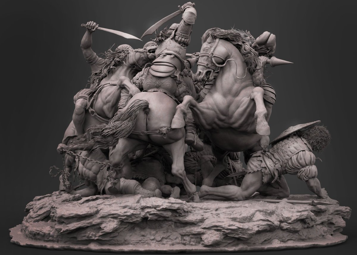 Leonardo da Vinci Battle of Anghiari