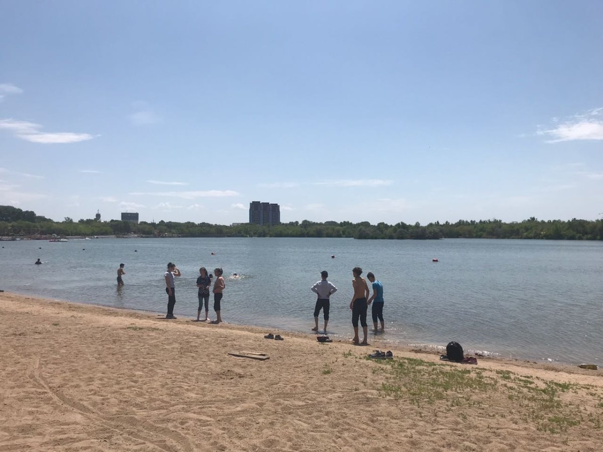 Кольчугинское водохранилище пляж