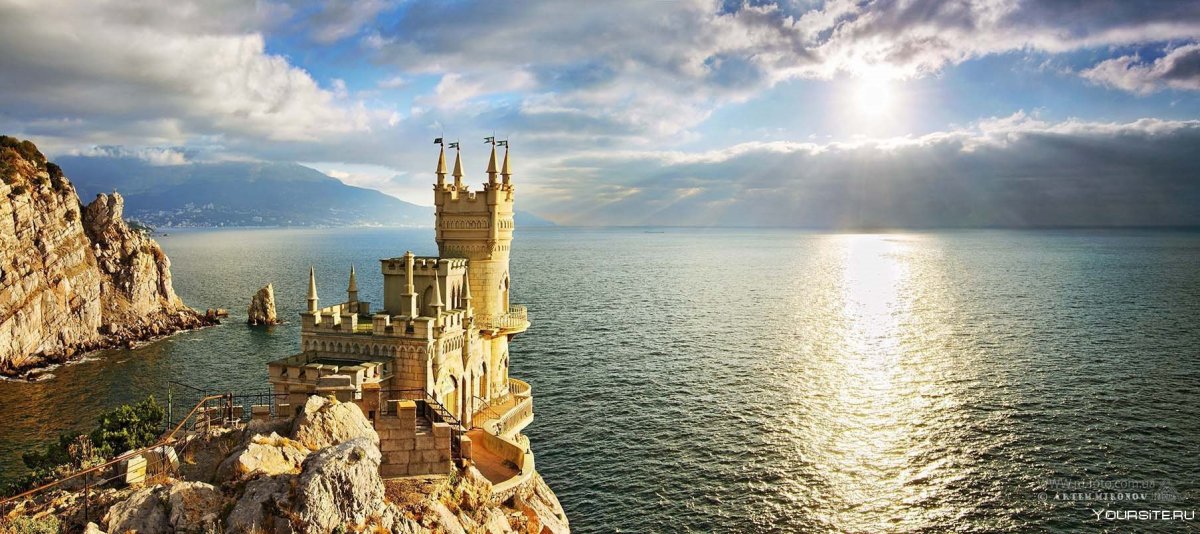 Ялта «Ласточкино гнездо» панорама