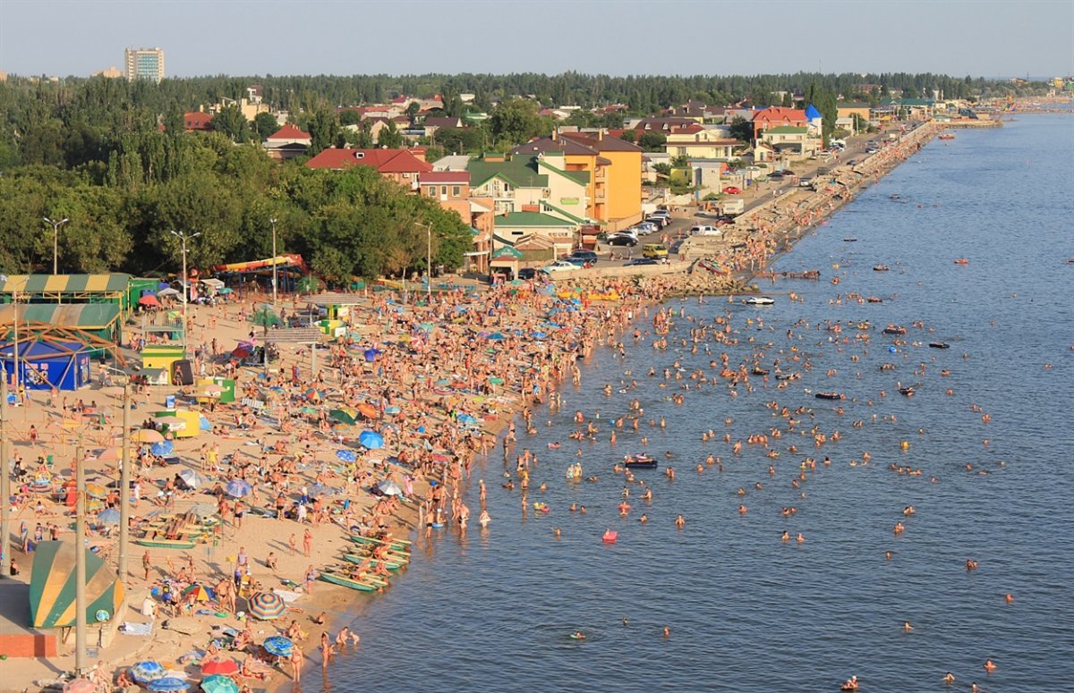 Азовское море город Бердянск