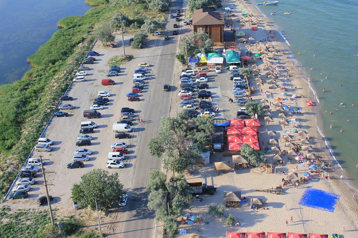 Бердянск Азовское море пляж