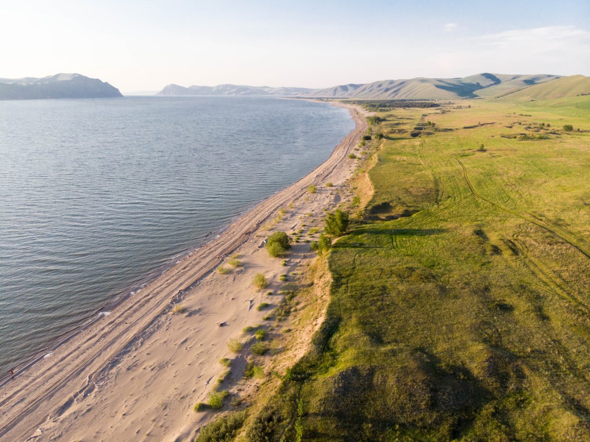 Красноярское море гора Тепсей