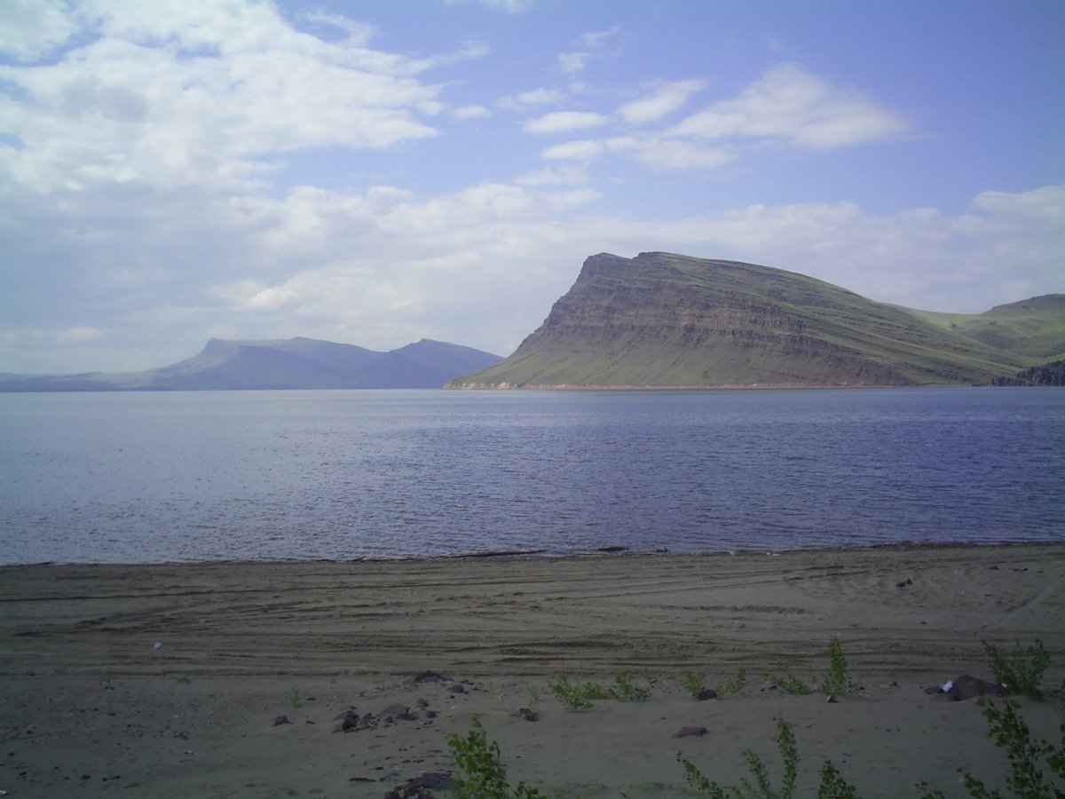 Красноярское море гора Тепсей