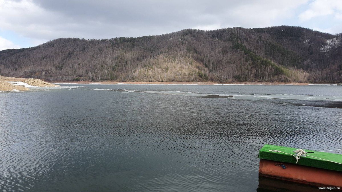 Красноярское водохранилище Минжуль