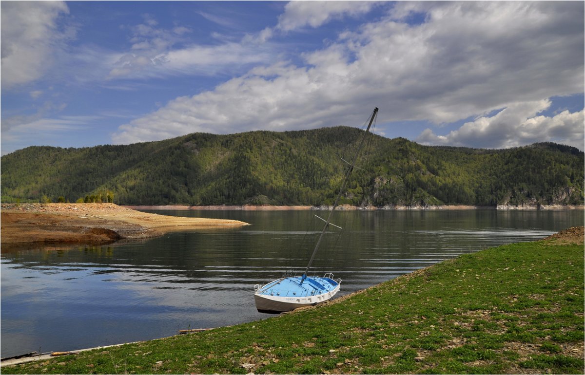 Красноярское море вода