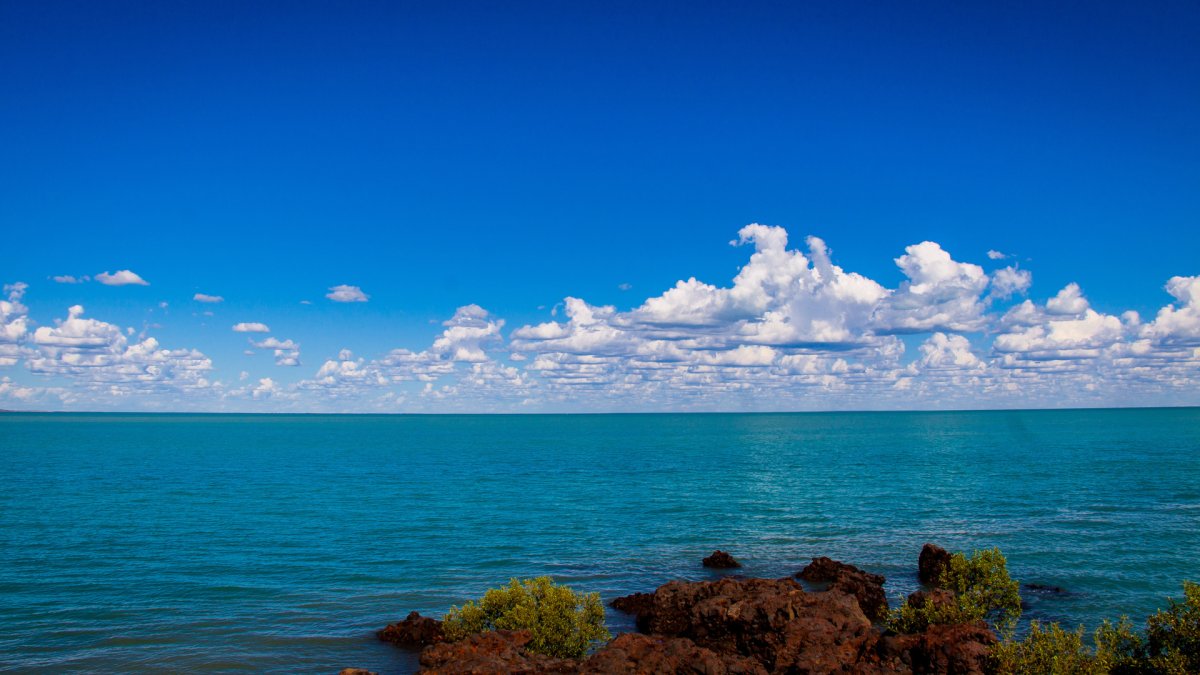 Море небо Горизонт