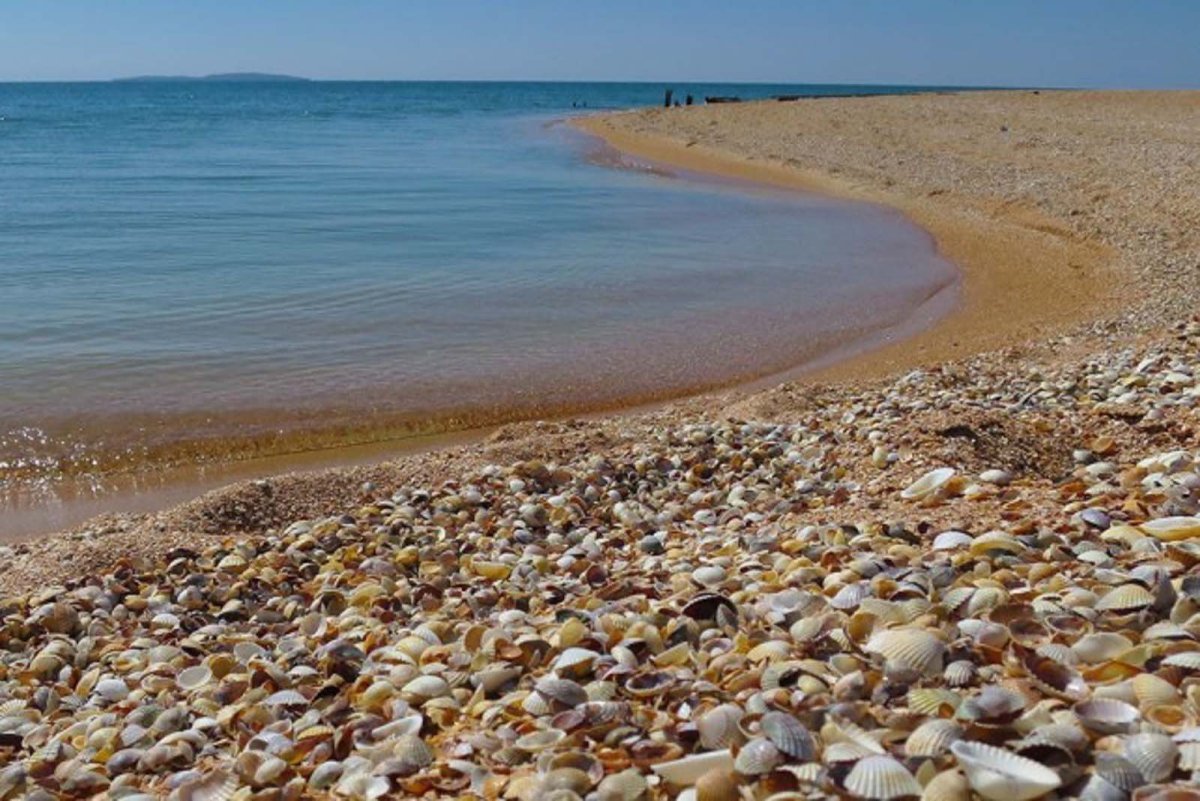 Должанская коса Азовское море
