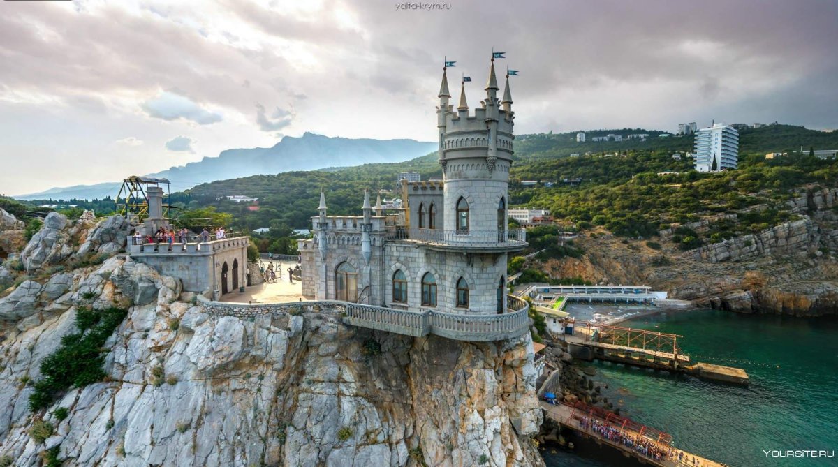 Ялта «Ласточкино гнездо» панорама