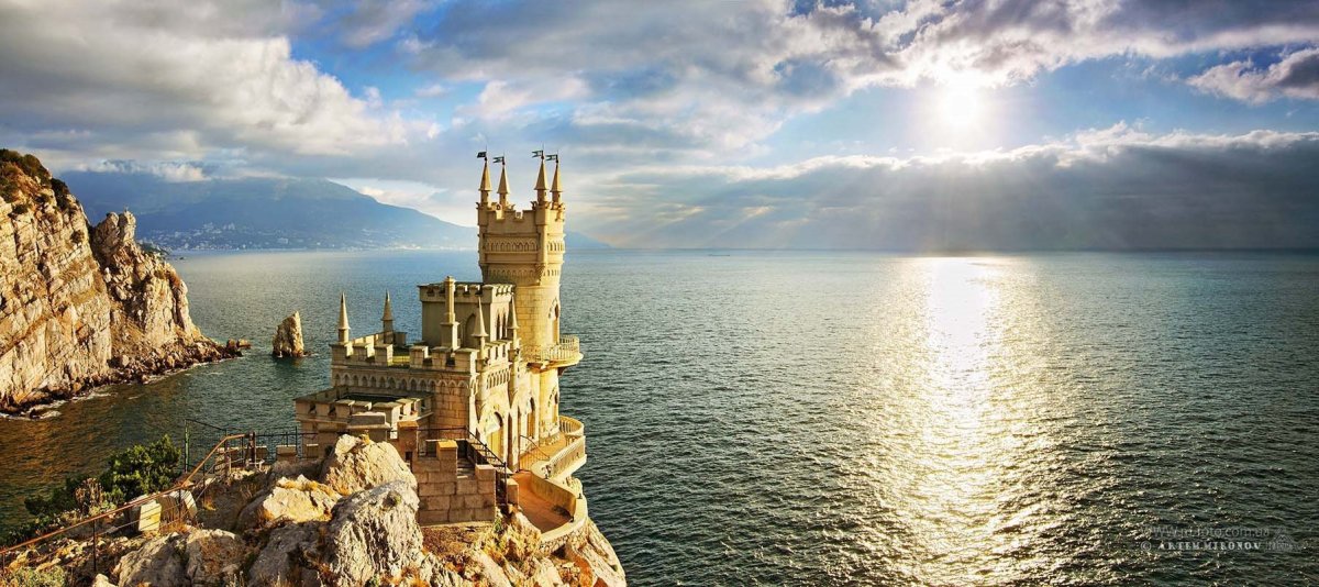 Ялта «Ласточкино гнездо» панорама