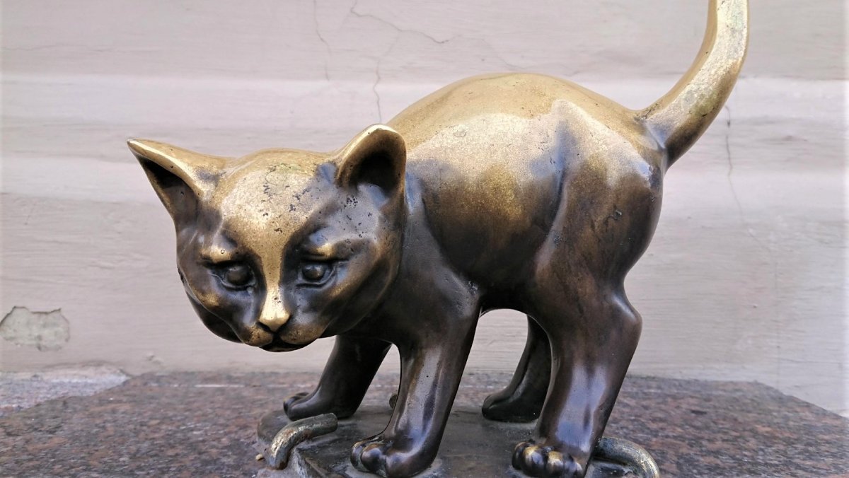 Кот Фунтик памятник СПБ