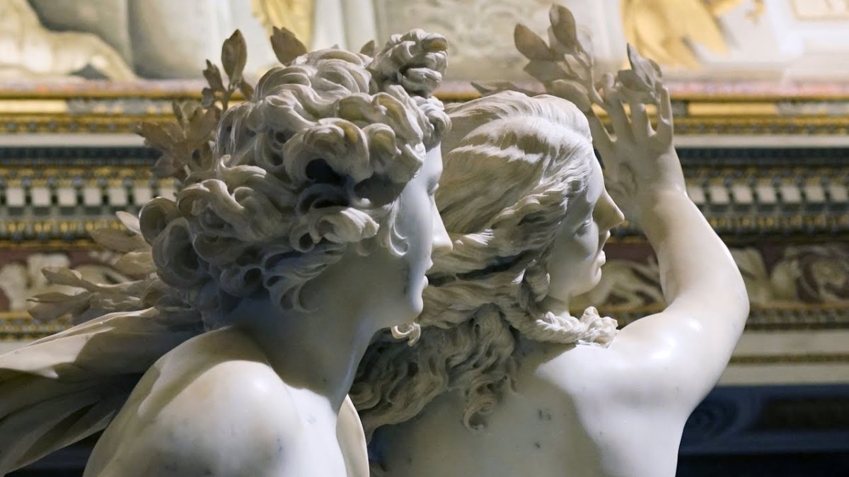 Gian Lorenzo Bernini скульптуры Apollo and Daphne