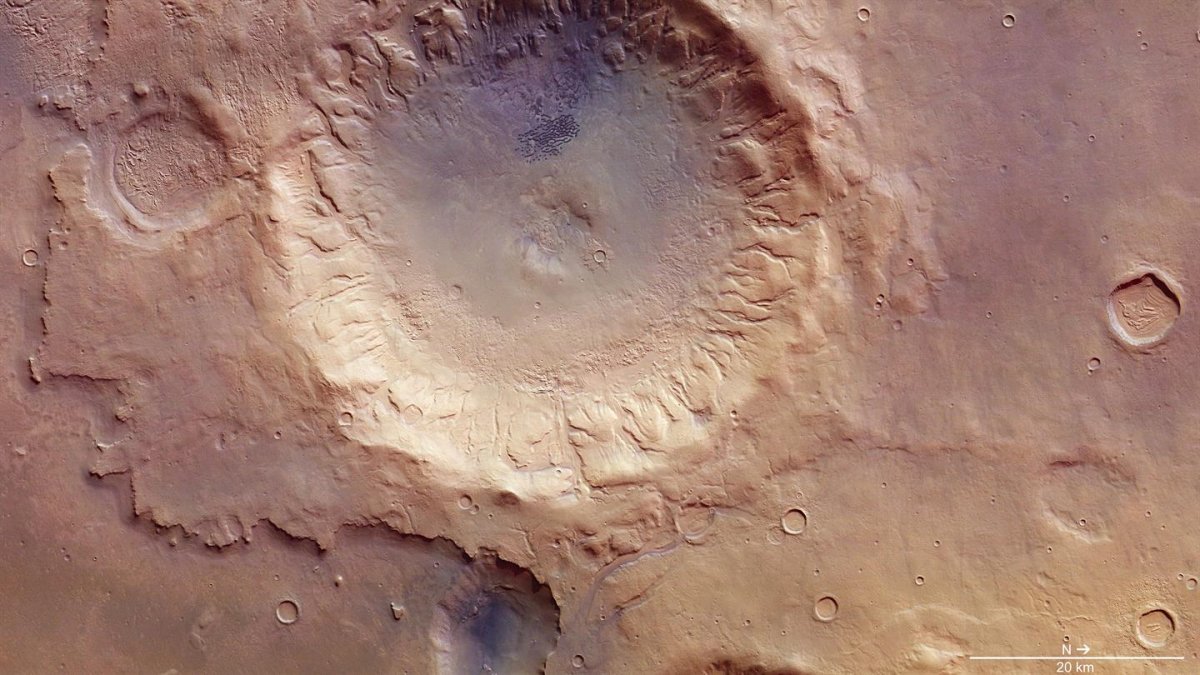 Hellas Planitia Марс