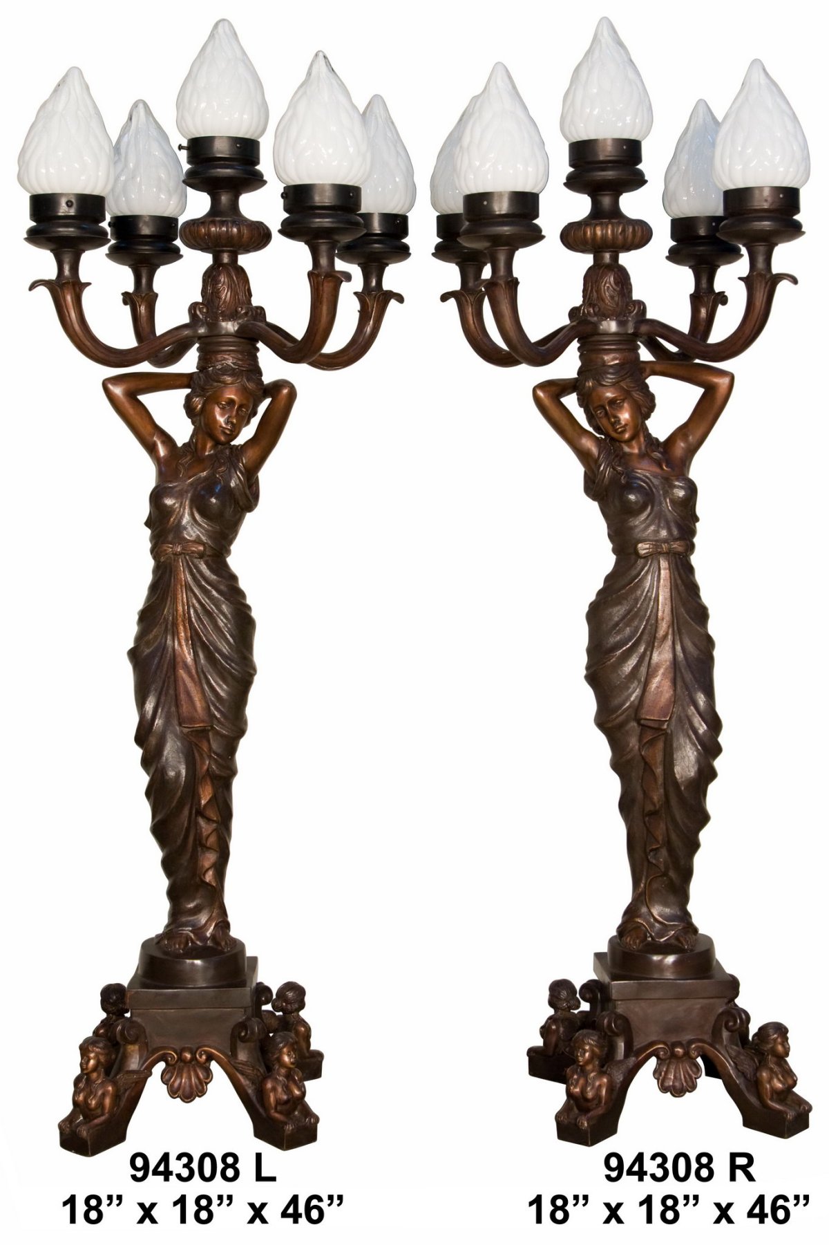 Канделябр Garda Decor 2k230172
