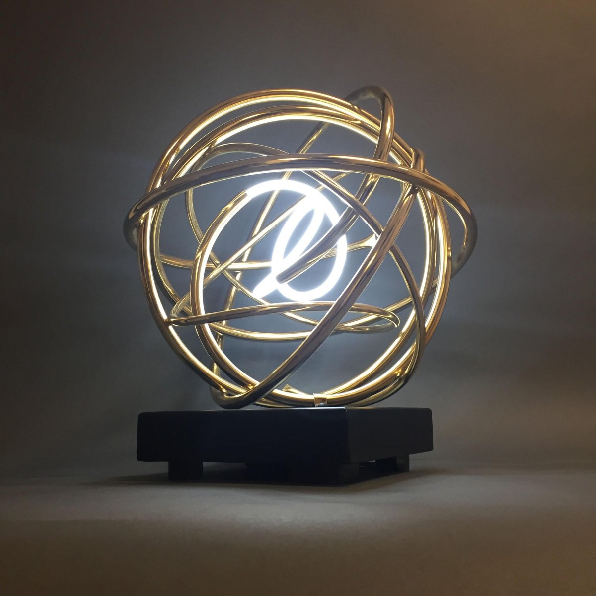 New Neon and Metal Sculpture