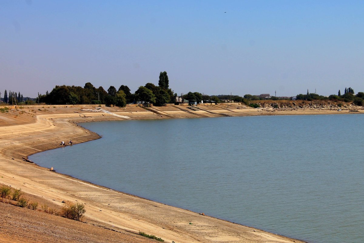 Водохранилище Краснодар 2020
