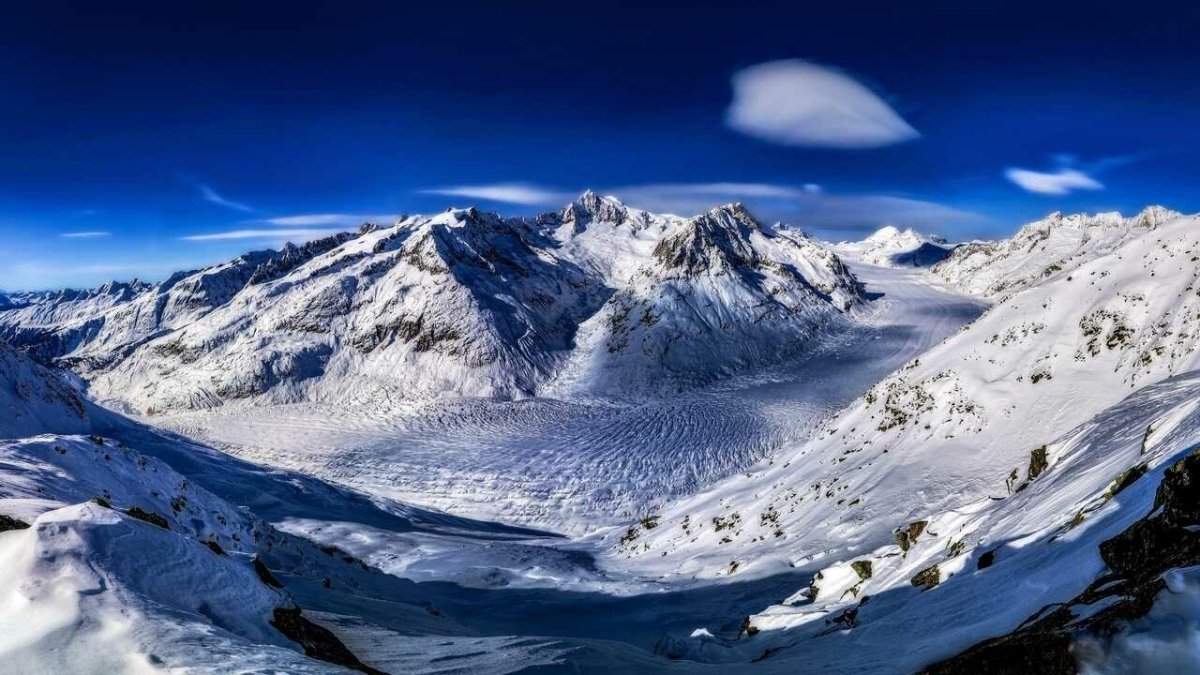Алечский ледник Швейцария