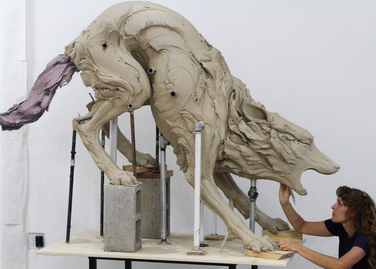 Скульптуры Beth Cavener Stichter