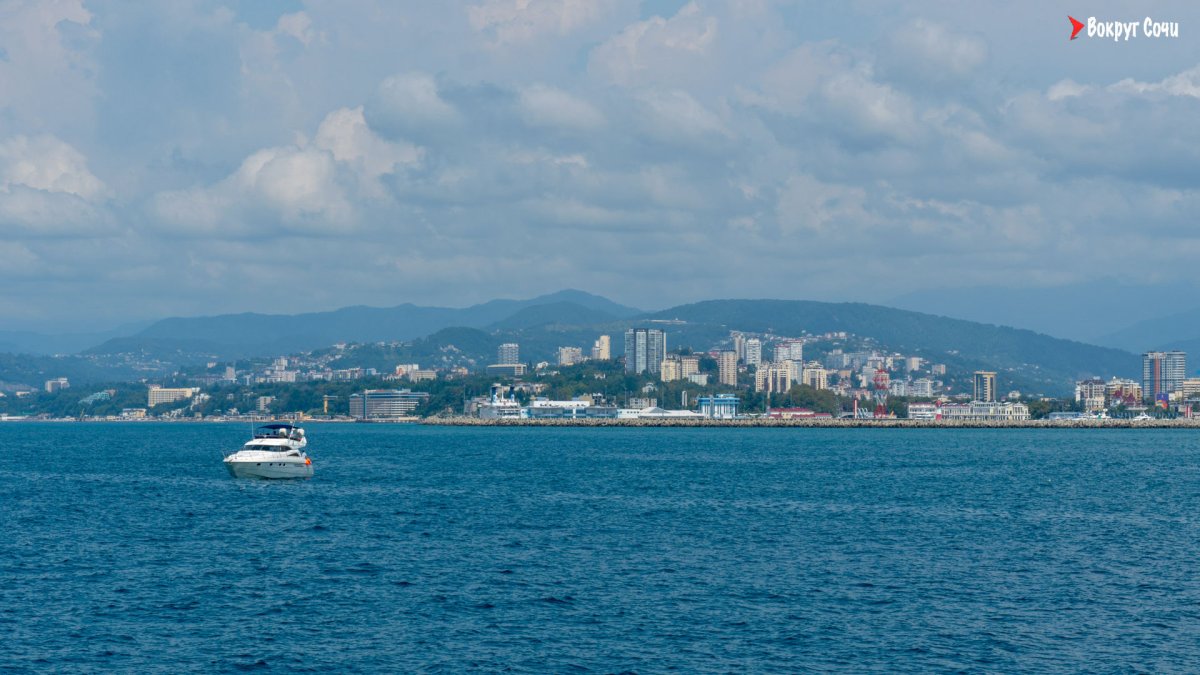 Сочи вид со стороны моря
