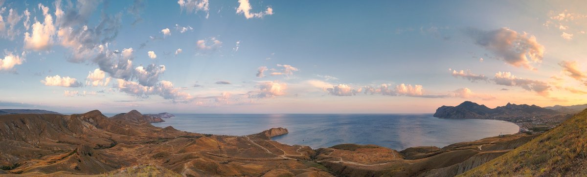 Черное море панорама