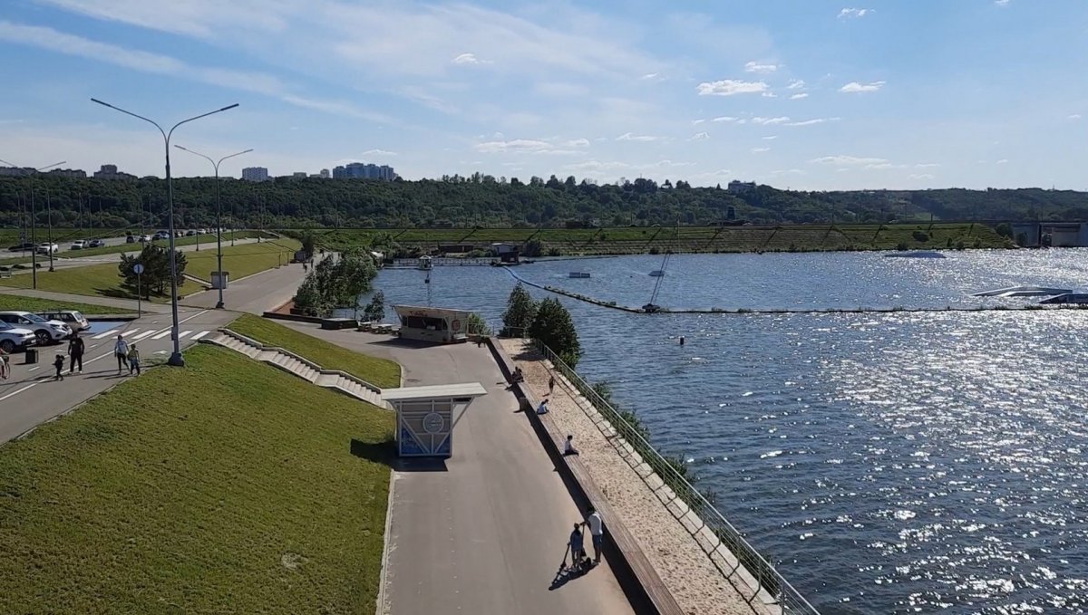 Причал Калуга водохранилище