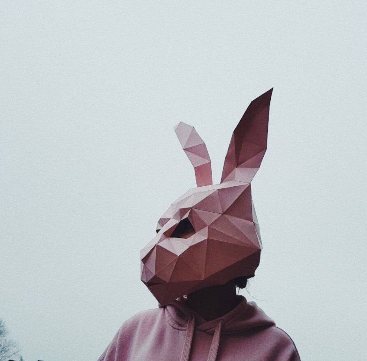 Papercraft Mask кролик