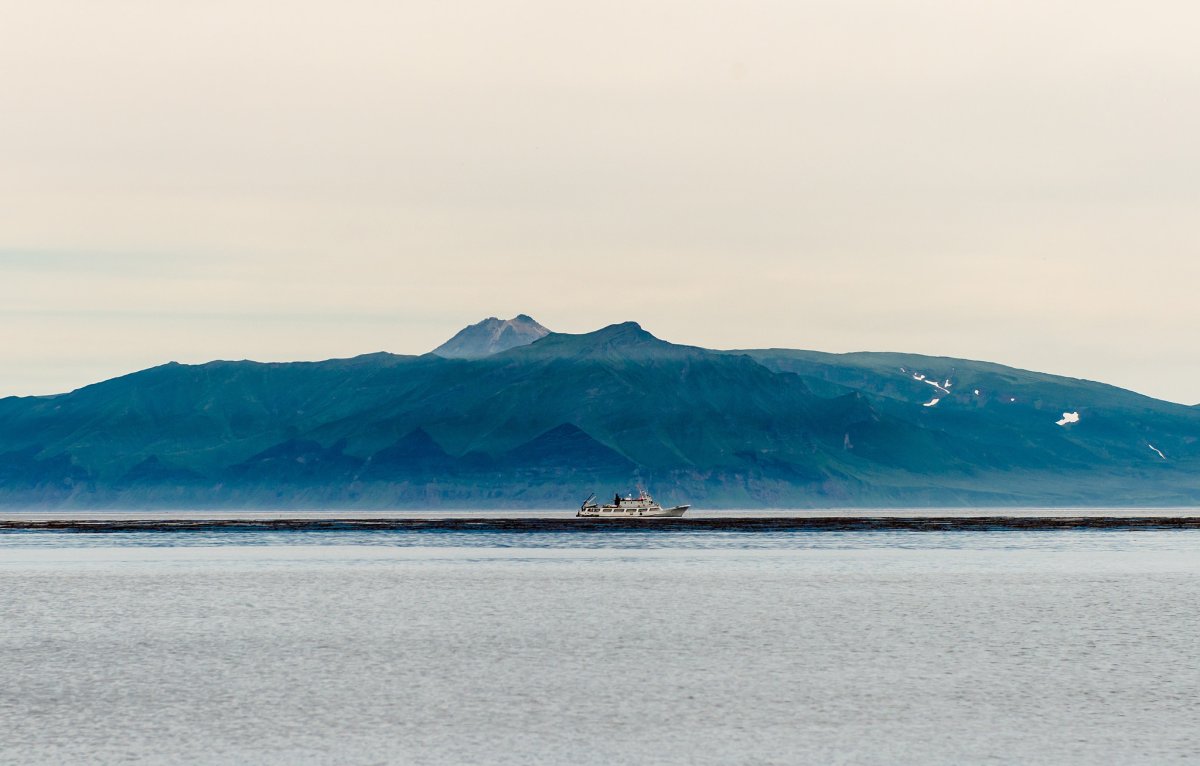 Охотское море Курильские острова