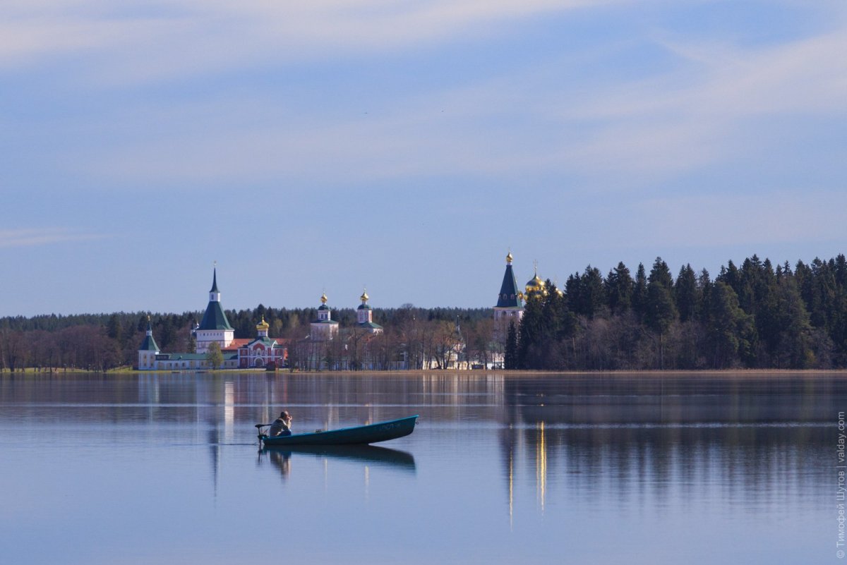 Город Валдай Валдайское озеро фото