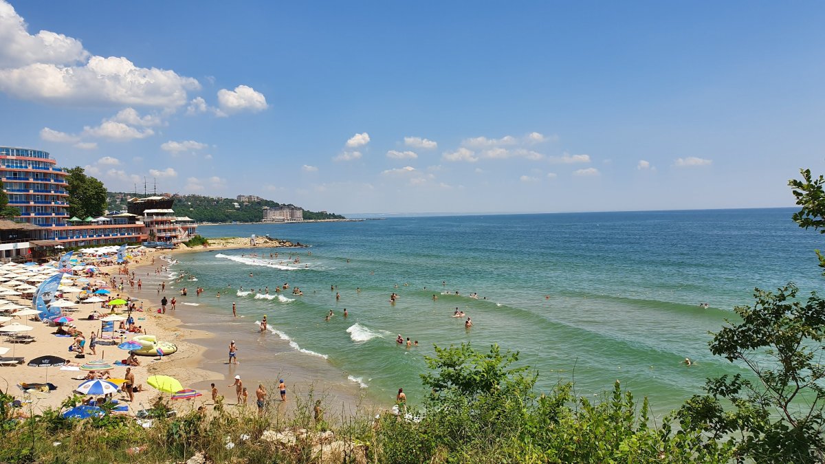 Пляж Черноморец Варна Болгария