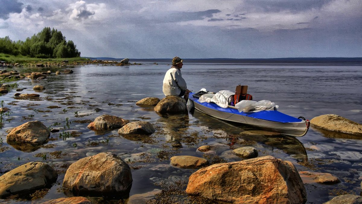 Рыбалка на белом море в Карелии