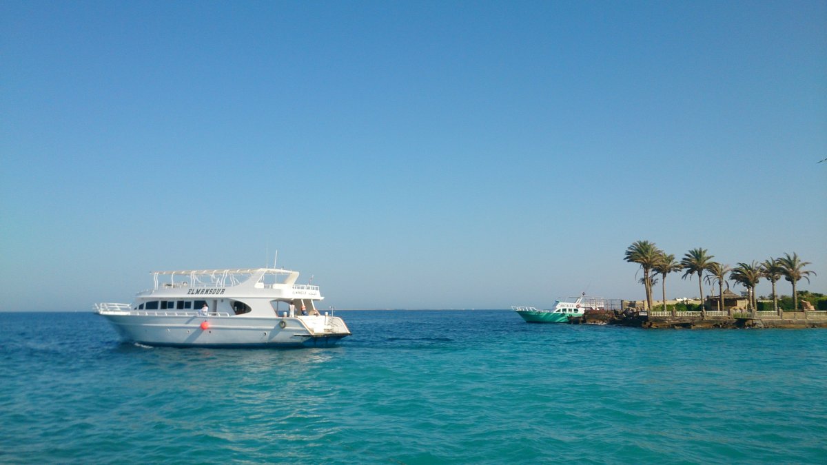 Морская прогулка красное море Хургада