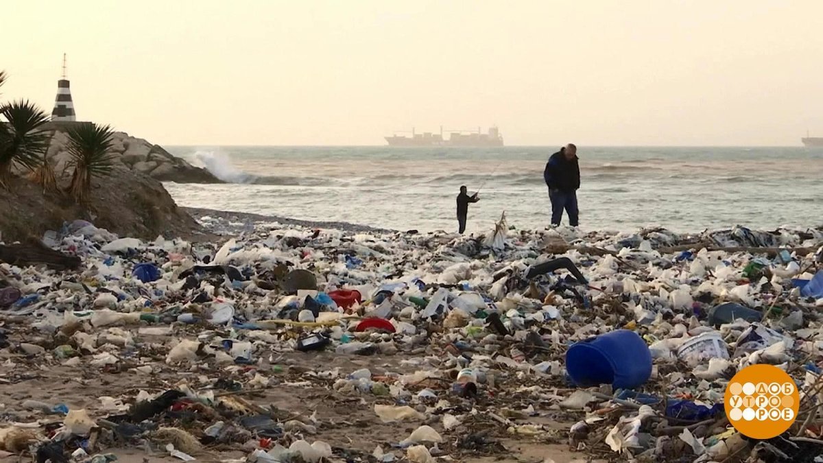 Помойка в Средиземном море