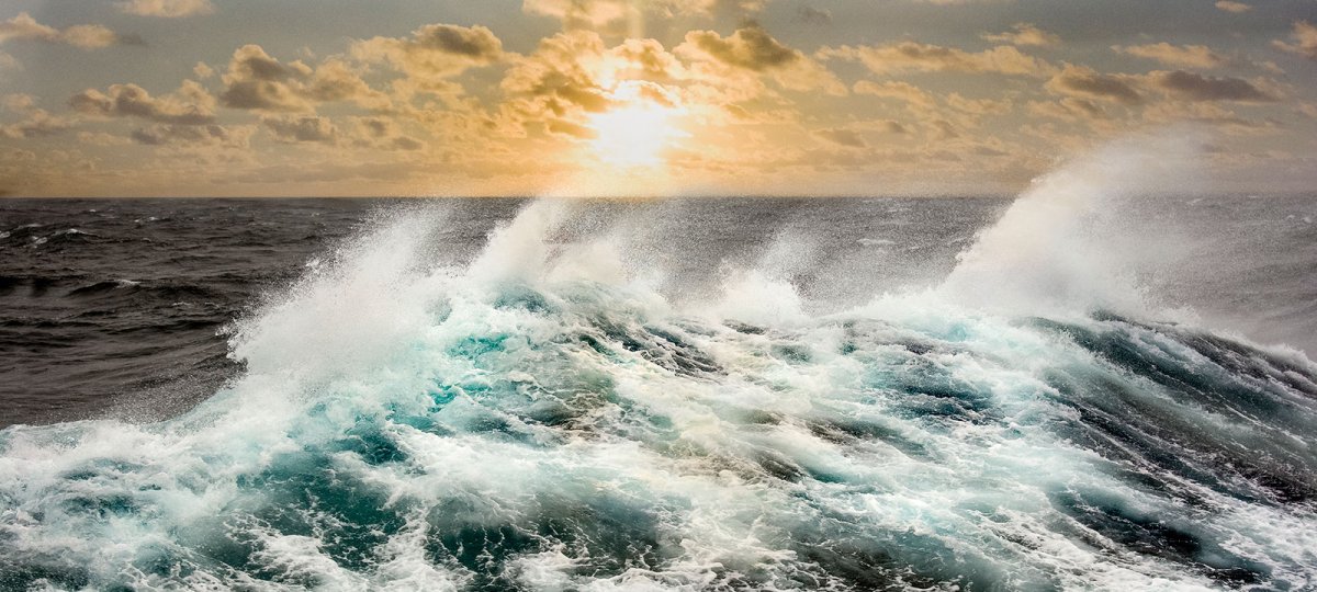 Sea during the Storm