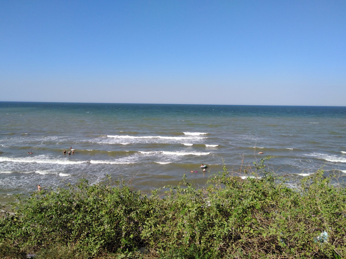 Берег Азовского моря Кучугуры