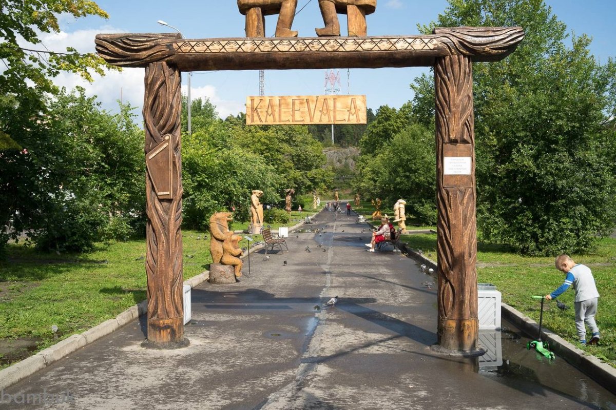 Лахденпохья деревянные скульптуры