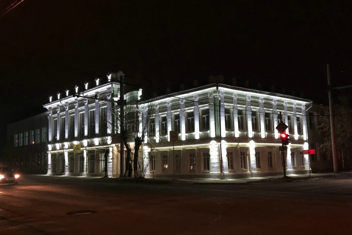 Курган архитектурная подсветка объектов культурного наследия Курган