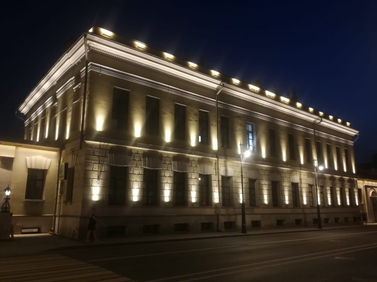 Подсветка исторических зданий