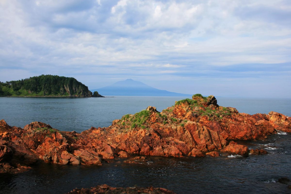 Охотское море Курильские острова