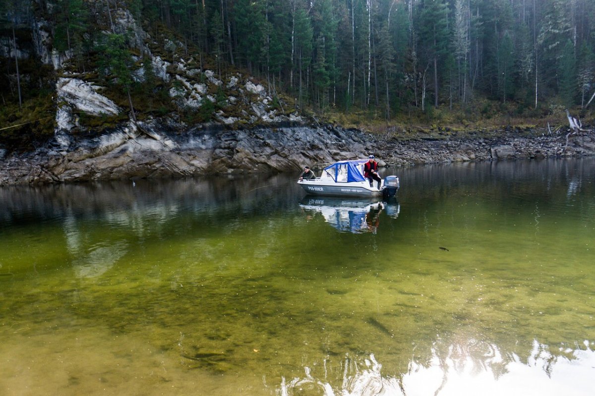 Залив Бирюса Красноярское море