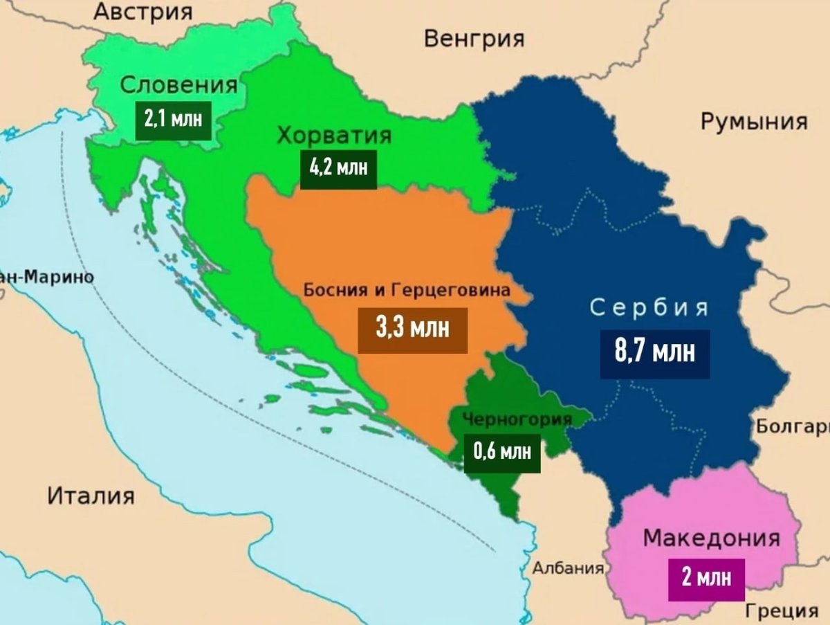 Югославия Сербия Косово карта