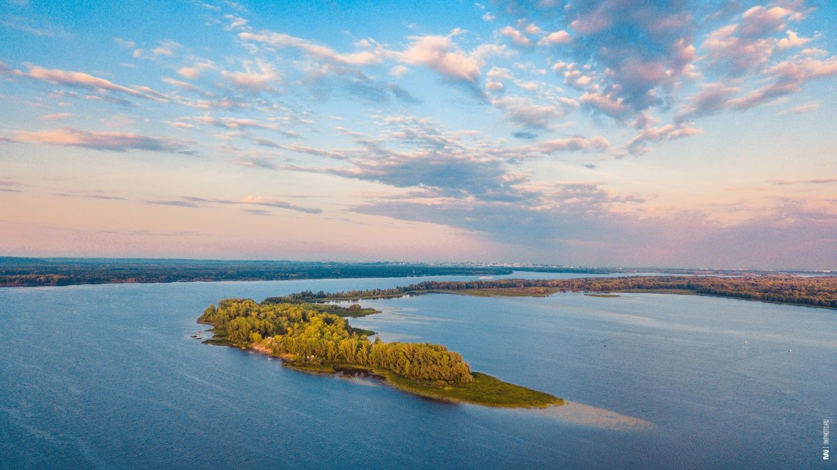 Волга река Саратов
