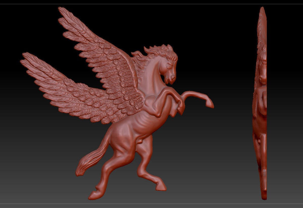 Pegasus 3d model