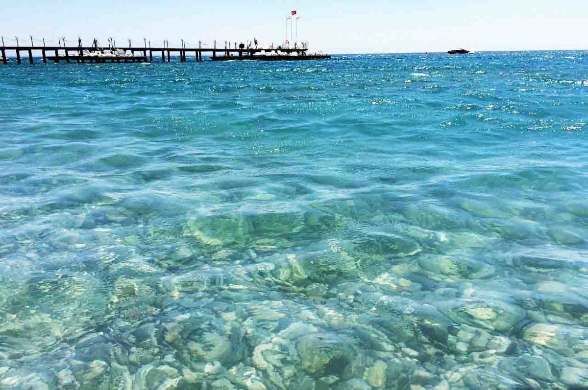 Текирова прозрачное море